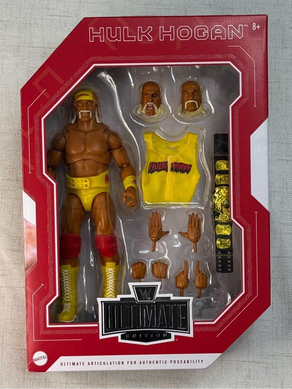 2021 WWE Mattel Ultimate Edition Fan Takeover Hulk Hogan [Exclusive]
